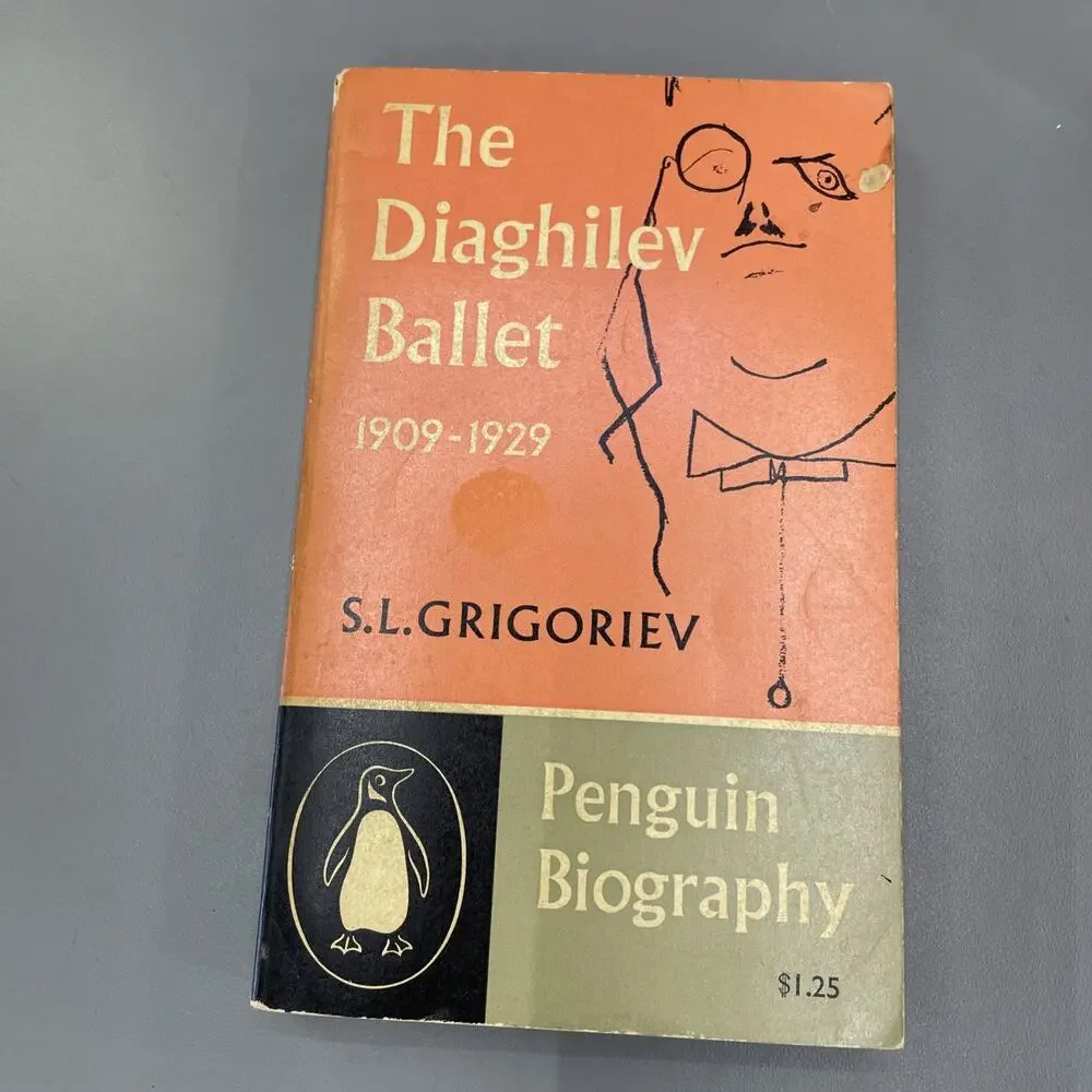Diaghilev Ballet (1909-1929) By S.L. Grigoriev 1960 Paperback Biography Illus.